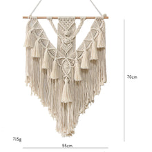 Load image into Gallery viewer, Rustic Handwoven Hanging Tassle
